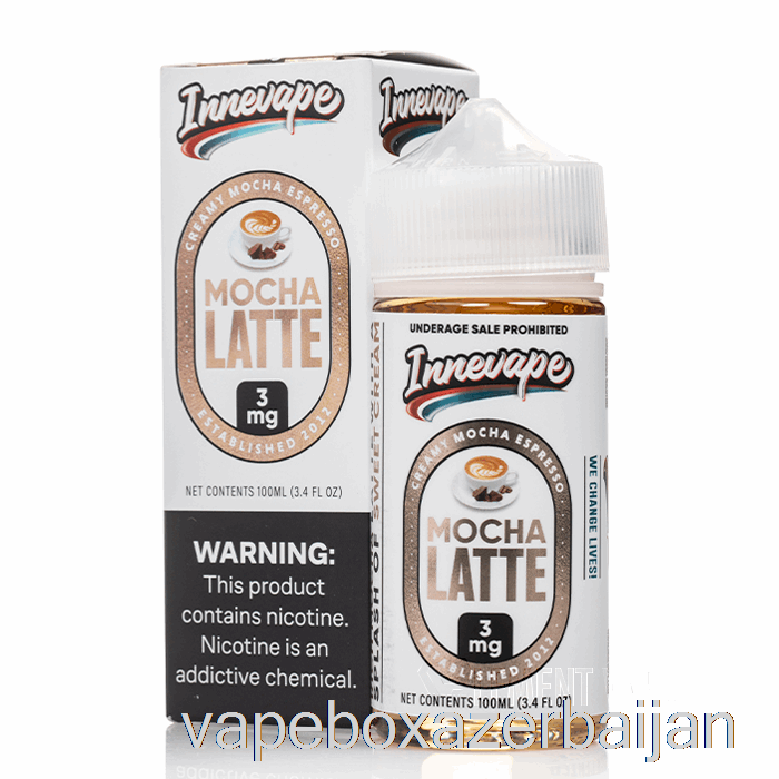 Vape Box Azerbaijan Mocha Latte - Innevape - 100mL 0mg